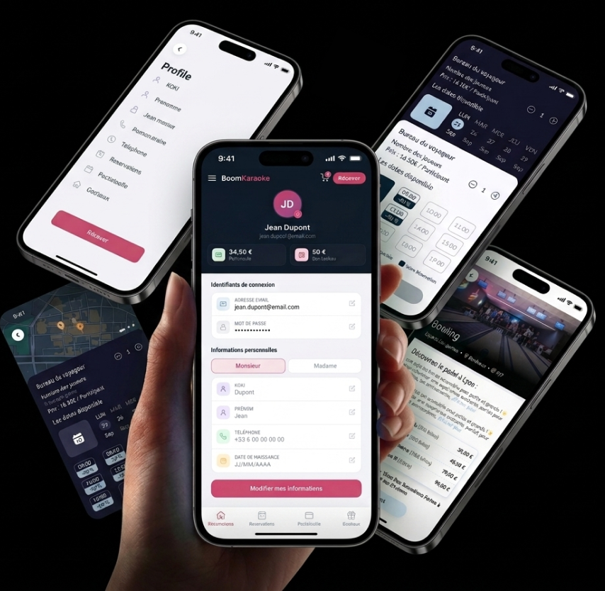 L’application mobile PlayPro à la marque de l’établissement