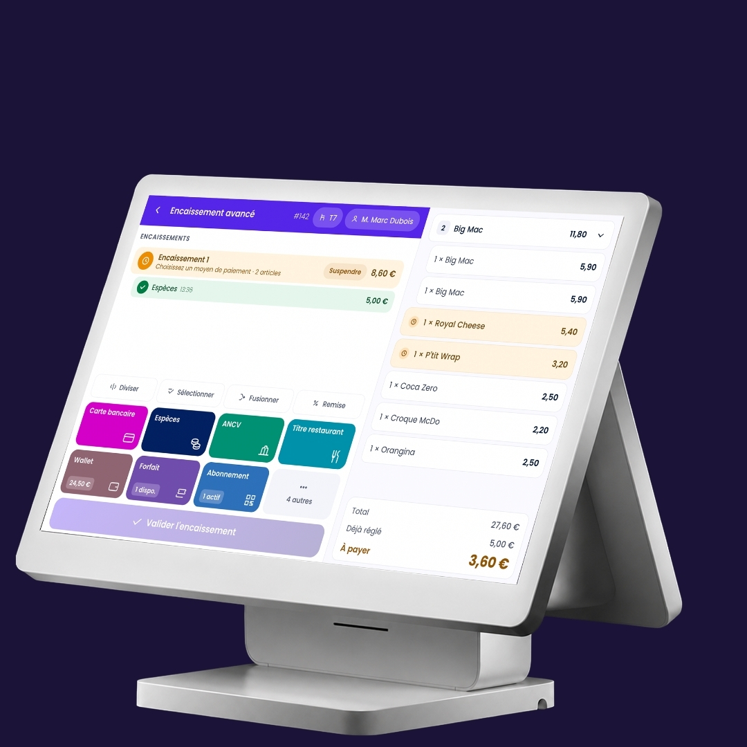 Le back-office PlayPro sur ordinateur