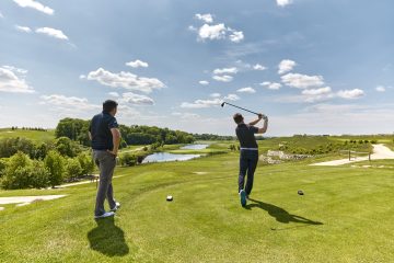 Practice de golf