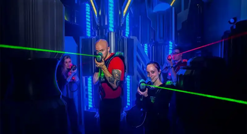 Arène de laser game